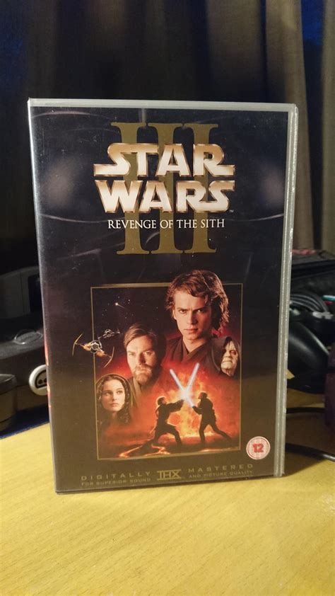 Check your calendars. . Revenge of the sith vhs